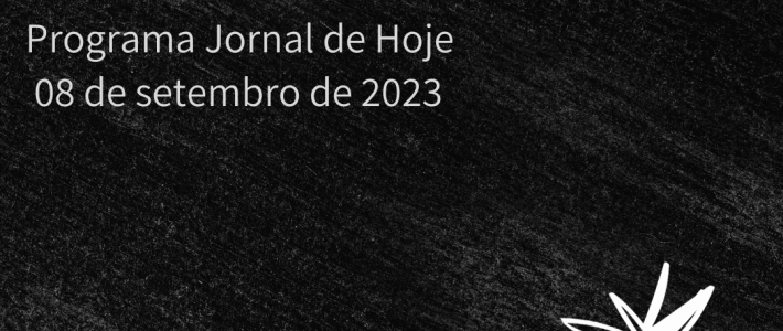 Entrevista para Rádio Uniara – Tocaya no Sesc Araraquara (Jornal de Hoje, 08/09/2023)